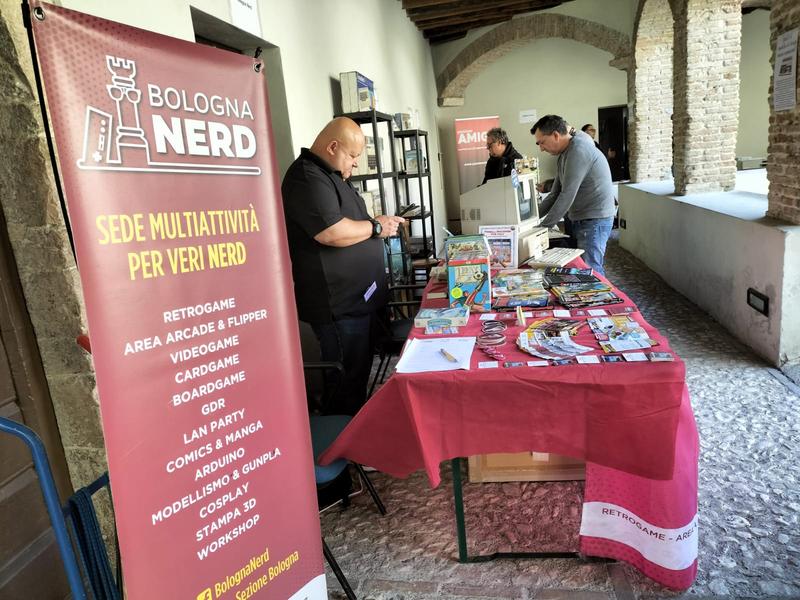 Gadget e materiale allo stand