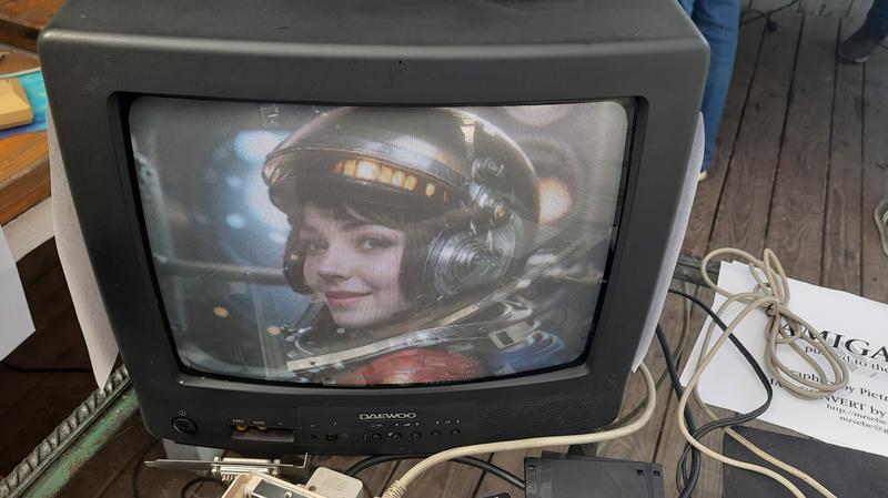 Un classico in azione sul monitor
