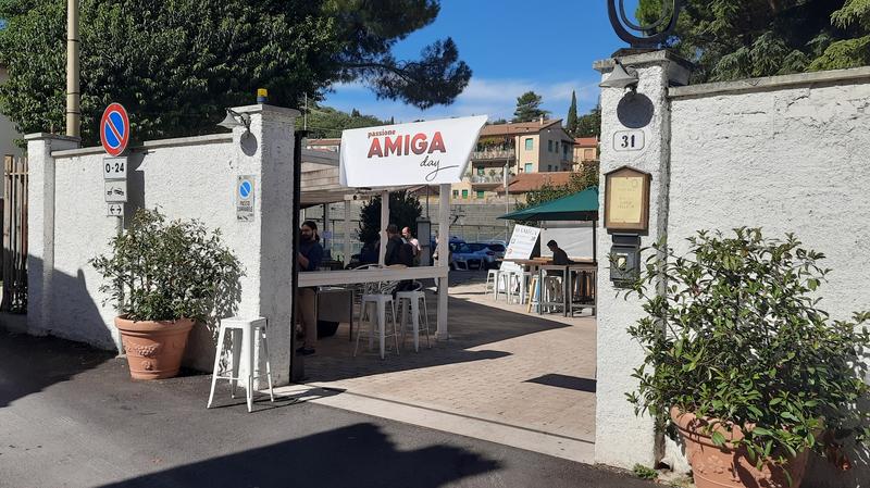 L'ingresso in Piazza Garibaldi