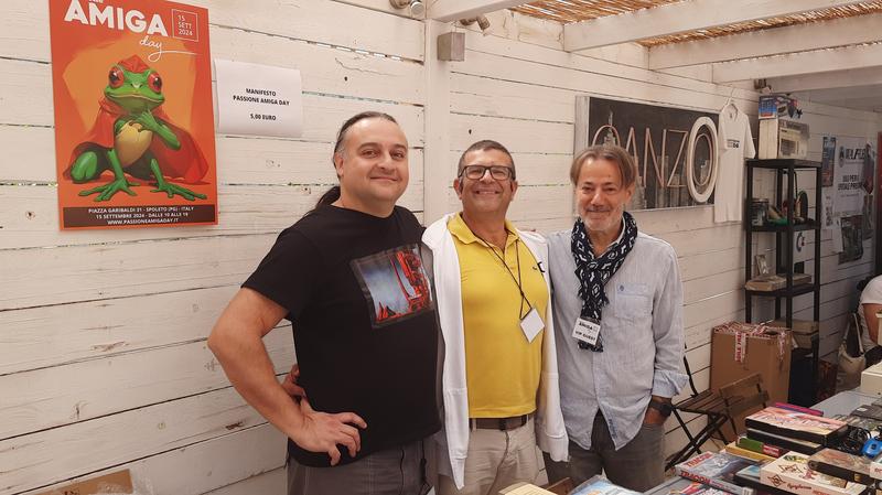 Espositori e ospiti allo stand