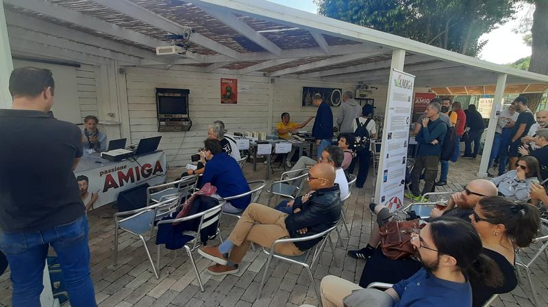 Il pubblico durante una conferenza